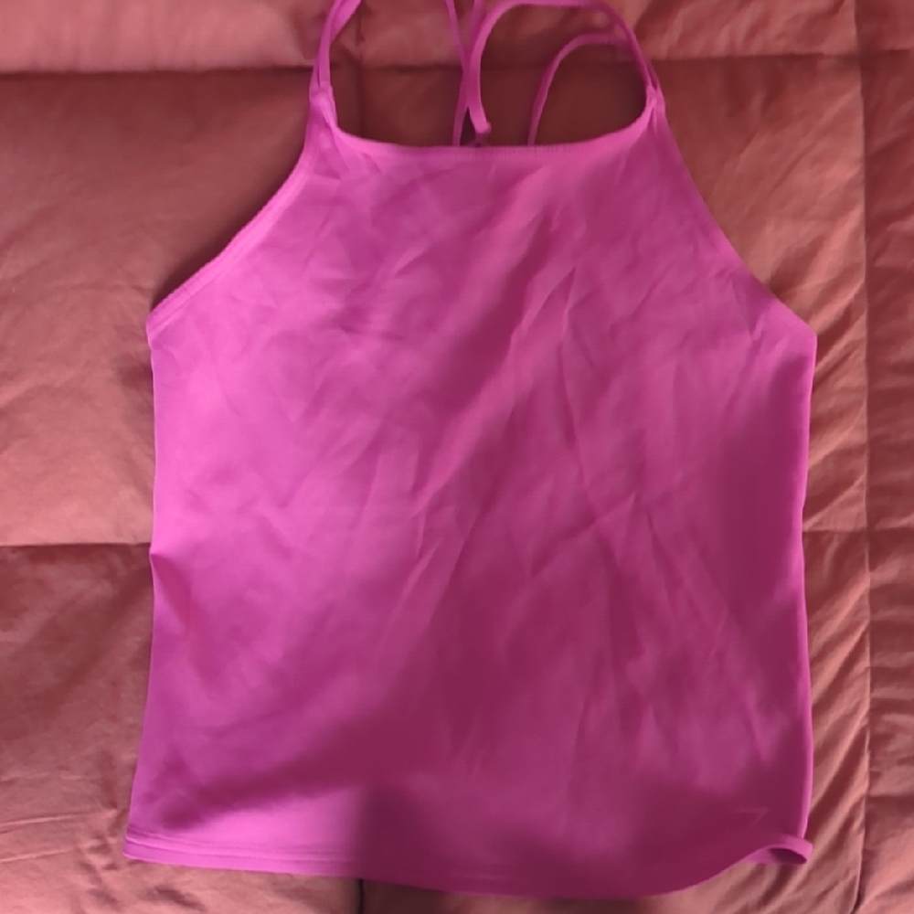 Gymshark Vibrant Pink Workout Shirt